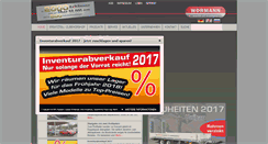 Desktop Screenshot of anhaenger-center-woermann.de